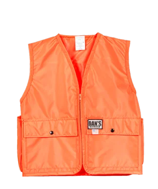 Kids Blaze Orange Hunting Vest