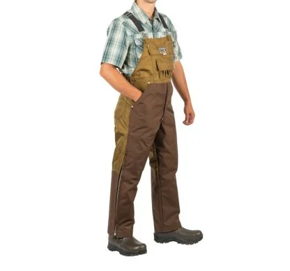 Top-quality nylon with a waterproof liner and 1000 denier Cordura facing up to the waist.