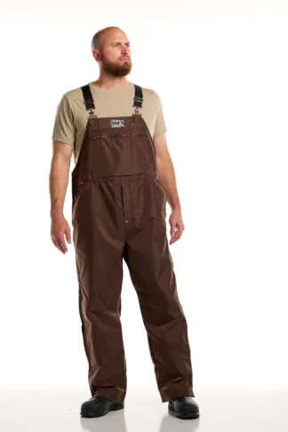 Insulated Briar Bibs S-4XL 26" - 34'' Brown