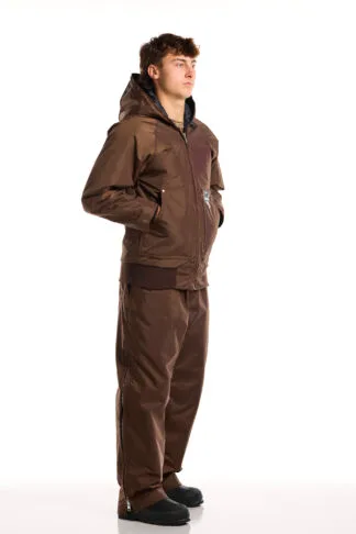rambler jacket #435  400 Denier Nylon shell   Thinsulate lining Jacket S-4XL Brown Made in USA with some imported components