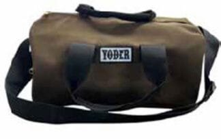 Yoder Gear Bag (Item #565-795) — ultra-tough 1680D ballistic nylon, multiple compartments, built for field, work & travel. Available in Black & Brown.